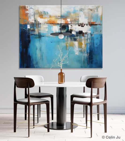 Contemporary Canvas Art, Heavy Texture Canavas Art, Original Modern Wall Paintings, Abstract Painting for Bedroom, Modern Acrylic Artwork-HomePaintingDecor