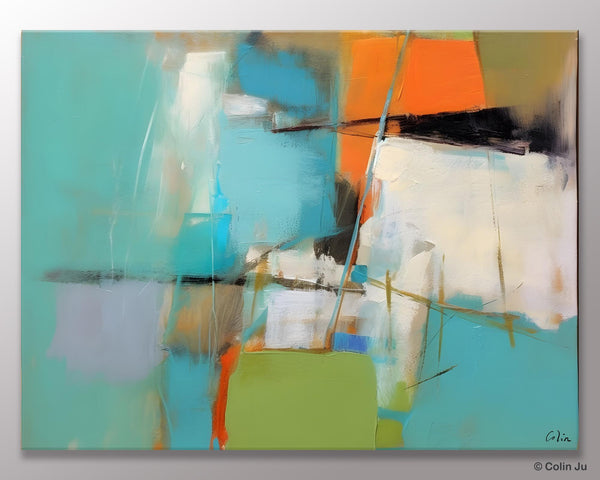 Large Wall Art Painting for Living Room, Contemporary Acrylic Painting on Canvas, Original Canvas Art, Modern Abstract Wall Paintings-HomePaintingDecor