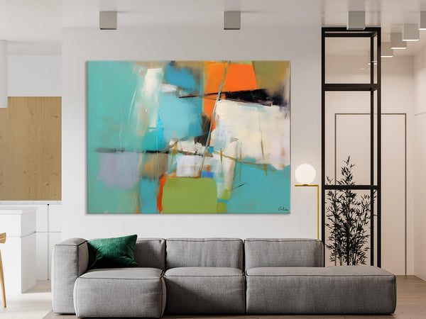 Large Wall Art Painting for Living Room, Contemporary Acrylic Painting on Canvas, Original Canvas Art, Modern Abstract Wall Paintings-HomePaintingDecor