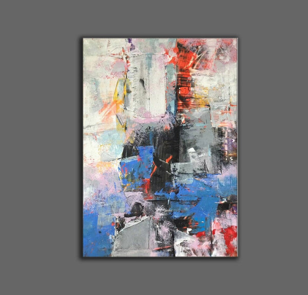 Modern Paintings Behind Sofa, Acrylic Paintings on Canvas, Large Painting for Living Room, Contemporary Canvas Wall Art, Buy Paintings Online-HomePaintingDecor