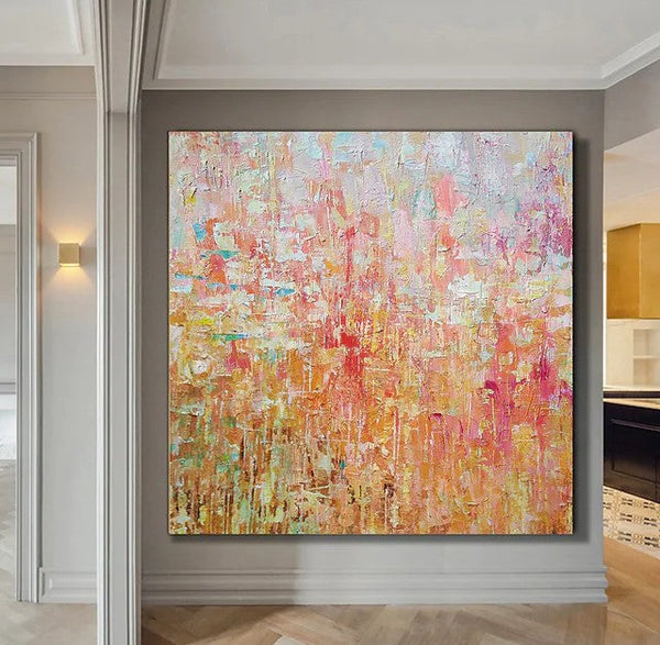 Simple Painting Ideas for Dining Room, Acrylic Painting on Canvas, Simple Modern Paintings for Living Room, Huge Canvas Paintings, Large Painting for Sale-HomePaintingDecor