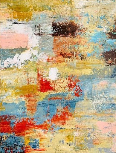 Contemporary Modern Art Paintings, Simple Modern Art, Living Room Wall Art Ideas, Palette Knife Paintings, Large Modern Art Ideas-HomePaintingDecor