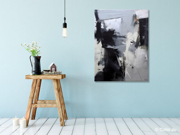 Original Abstract Canvas Art, Large Wall Painting for Bedroom, Hand Painted Canvas Art, Large Modern Paintings, Acrylic Painting on Canvas-HomePaintingDecor