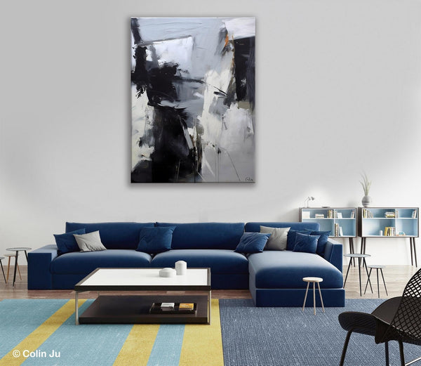 Original Abstract Canvas Art, Large Wall Painting for Bedroom, Hand Painted Canvas Art, Large Modern Paintings, Acrylic Painting on Canvas-HomePaintingDecor