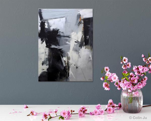 Original Abstract Canvas Art, Large Wall Painting for Bedroom, Hand Painted Canvas Art, Large Modern Paintings, Acrylic Painting on Canvas-HomePaintingDecor
