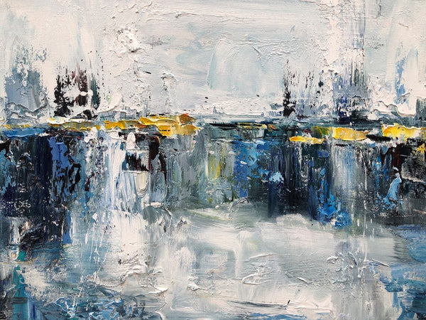 Living Room Wall Art Painting, Extra Large Acrylic Painting, Simple Modern Art, Palette Knife Paintings, Modern Contemporary Abstract Artwork-HomePaintingDecor