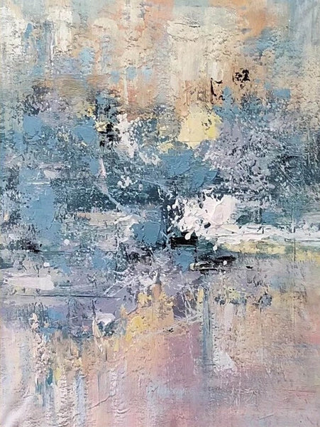 Simple Wall Art Ideas, Heavy Texture Painting, Bedroom Abstract Paintings, Modern Abstract Painting, Large Acrylic Canvas Paintings-HomePaintingDecor