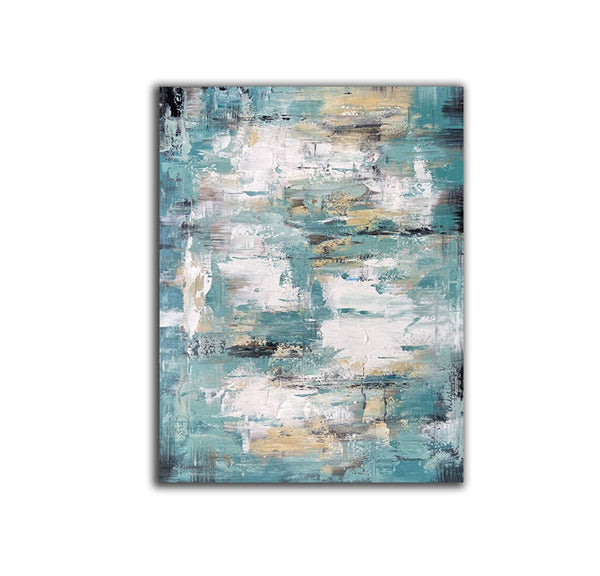 Modern Abstract Painting, Simple Wall Art Ideas for Dining Room, Heavy Texture Painting, Bedroom Abstract Paintings, Large Acrylic Canvas Paintings-HomePaintingDecor