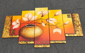 Painting Samples of Flower Still Life Painting, Acrylic Flower Painting, Large Canvas Paintings for Living Room, Dining Room Wall Art Ideas, Hand Painted Canvas Art, Buy Paintings Online