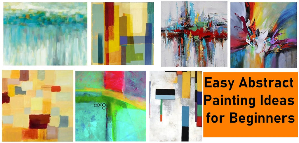 Easy Canvas Painting Ideas for Beginners, Easy Abstract Wall Art Ideas, Simple Acrylic Painting Ideas, Easy DIY Modern Painting Ideas for Beginners