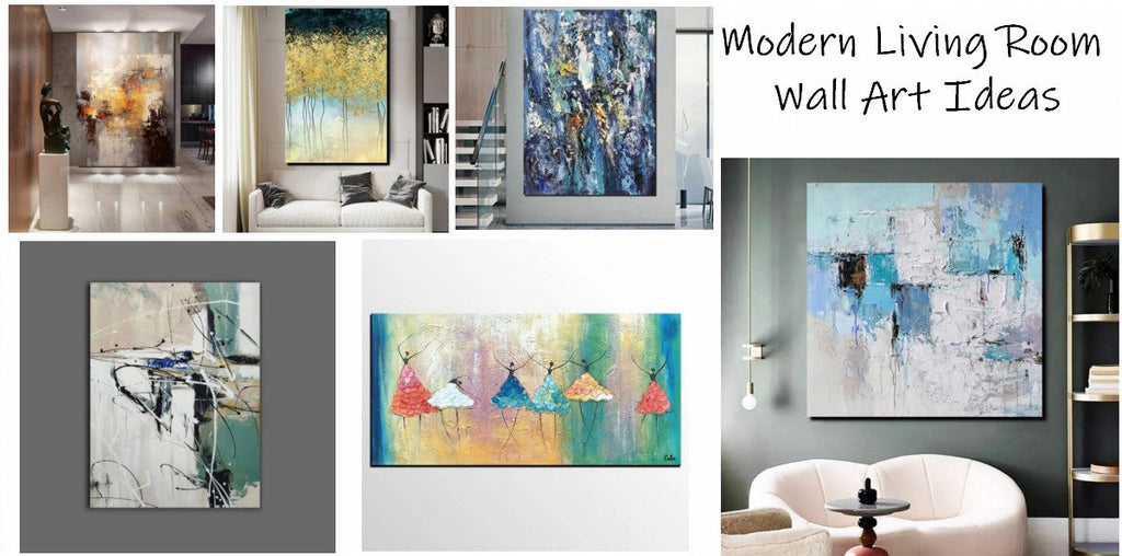 Modern Living Wall Art Ideas, Large Painting on Canvas, Modern Paintings for Bedroom, Original Abstract Paintings, Hand Painted Canvas Art