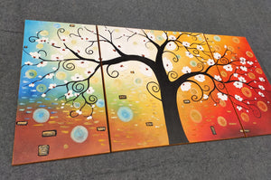 Painting Samples of Tree of Life Painting, Heavy Texture Wall Art, Acrylic Painting for Living Room,Acrylic Painting for Living Room, Yellow Contemporary Modern Art, Buy Large Paintings Online