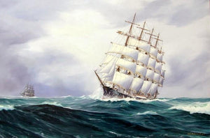 Boats and Ships Painting