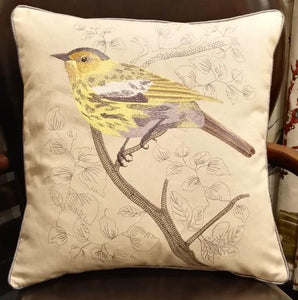 Living Room Throw Pillows, Decorative Sofa Pillows, Bird Throw Pillows, Pillows for Farmhouse, Bedroom Throw Pillows, Rustic Pillows for Couch-HomePaintingDecor