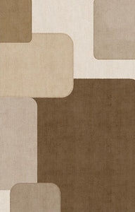 Modern Rugs for Living Room, Geometric Contemporary Rugs for Dining Room, Abstract Contemporary Modern Rugs-HomePaintingDecor