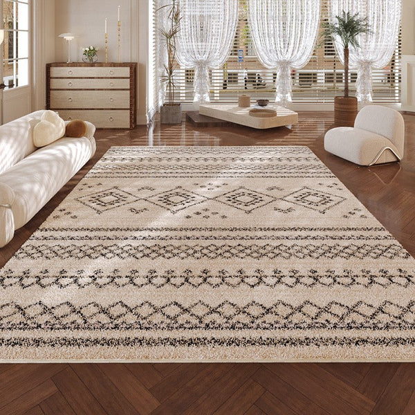 Abstract Contemporary Runner Rugs for Living Room, Modern Runner Rugs Next to Bed, Bathroom Runner Rugs, Kitchen Runner Rugs, Runner Rugs for Hallway-HomePaintingDecor