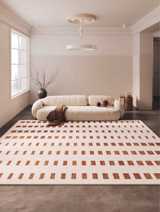 Modern Rug Ideas for Bedroom, Geometric Modern Rug Placement Ideas for Living Room, Contemporary Area Rugs for Dining Room-HomePaintingDecor