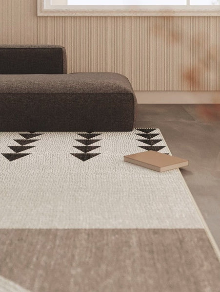 Large Geometric Modern Rus for Living Room, Modern Rug Ideas for Bedroom, Contemporary Area Rugs for Dining Room-HomePaintingDecor
