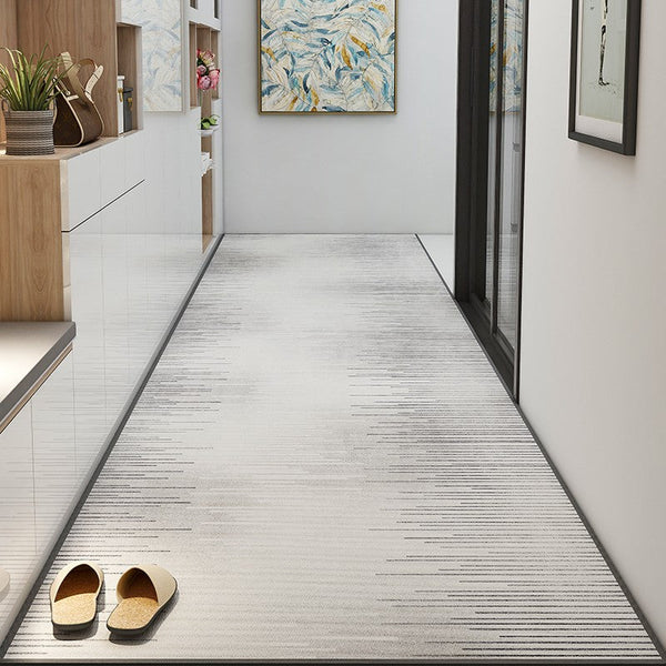 Abstrct Entrance Hallway Runners, Simple Modern Long Hallway Runners, Kitchen Runner Rugs, Entryway Runner Rug Ideas, Long Hallway Runners, Long Narrow Runner Rugs-HomePaintingDecor