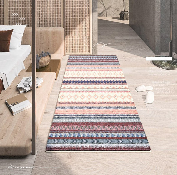 Unique Modern Rugs for Living Room, Contemporary Modern Rugs for Bedroom, Abstract Geometric Modern Rugs, Dining Room Floor Carpets-HomePaintingDecor