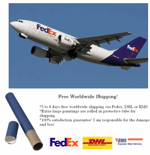 Landacape Canvas Painting, Starry Night Sky Painting, Original Landscape Painting, Heavy Texture Art Painting, Palette Knife Painting