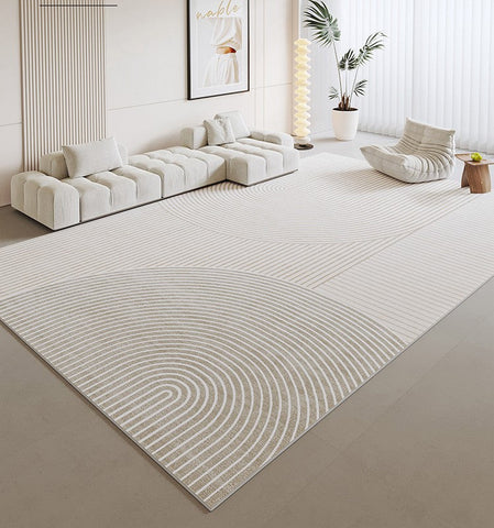 Abstract Area Rugs for Living Room, Modern Rug Ideas for Living Room, Bedroom Floor Rugs, Contemporary Area Rugs for Dining Room-HomePaintingDecor