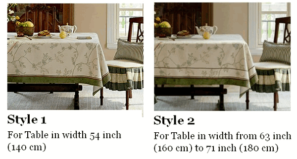Spring Green Flower Table Covers, Large Modern Rectangle Tablecloth for Dining Table for Round Table, Farmhouse Table Cloth for Oval Table, Square Tablecloth for Kitchen-HomePaintingDecor