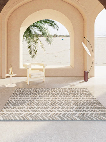 Large Geometric Floor Carpets, Modern Living Room Area Rugs, Modern Rugs for Bedroom, Abstract Modern Area Rugs under Dining Room Table-HomePaintingDecor