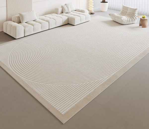 Bedroom Floor Rugs, Contemporary Area Rugs for Dining Room, Abstract Area Rugs for Living Room, Modern Rug Ideas for Living Room-HomePaintingDecor