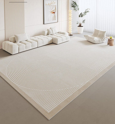 Bedroom Floor Rugs, Contemporary Area Rugs for Dining Room, Abstract Area Rugs for Living Room, Modern Rug Ideas for Living Room-HomePaintingDecor