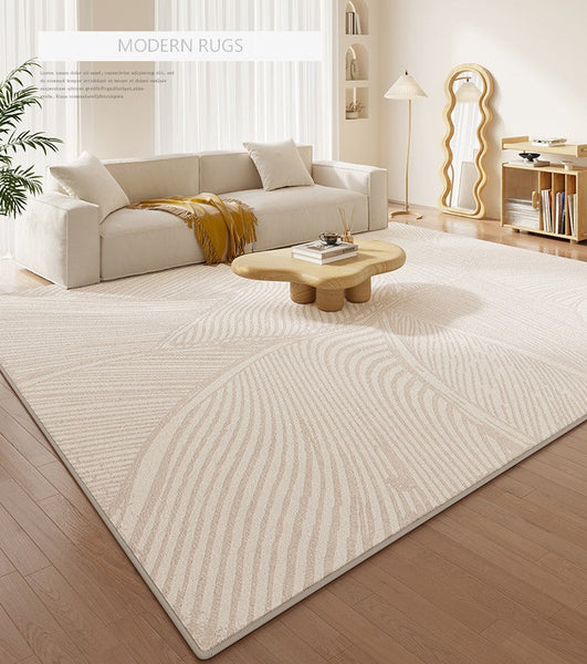 Contemporary Modern Rugs Next to Bed, Living Room Abstract Modern Rugs, Modern Rugs under Dining Room Table, Modern Geometric Carpets for Sale-HomePaintingDecor