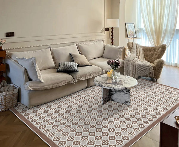 Mid Century Contemporary Modern Rugs for Living Room, Modern Rug Placement Ideas for Dining Room, Large Modern Rugs for Bedroom-HomePaintingDecor