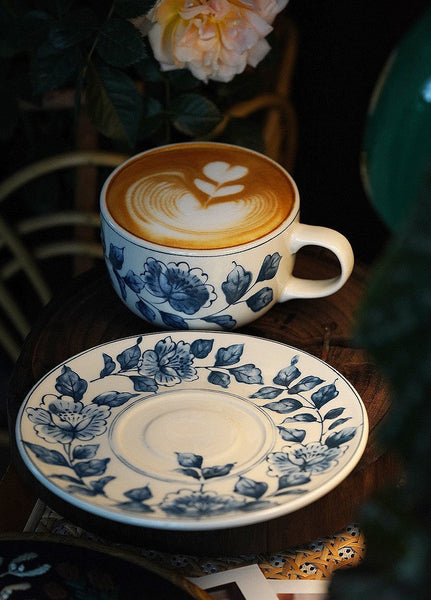 Classic British Tea Cups, Traditional Tea Cup Set, Porcelain Tea Cups, Floral Tea Cup Set, Elegant Tea Cup With Saucer, Ceramic Tea Cup with Saucer, Tea Cup Set, Vintage Tea Cup Set, Modern Ceramic Cups-HomePaintingDecor