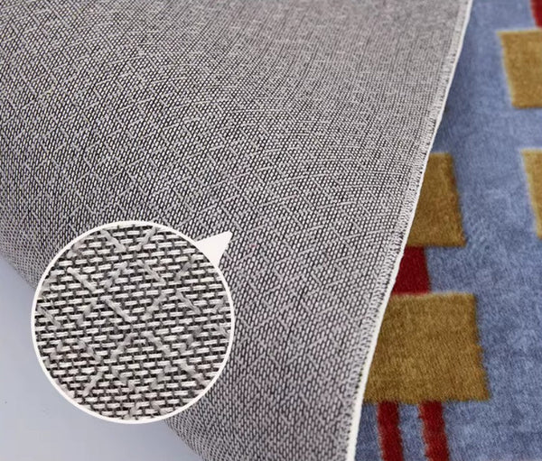 Mid Century Modern Rugs for Living Room, Vintage Area Rugs for Bedroom, Large Contemporary Area Rugs for Dining Room-HomePaintingDecor