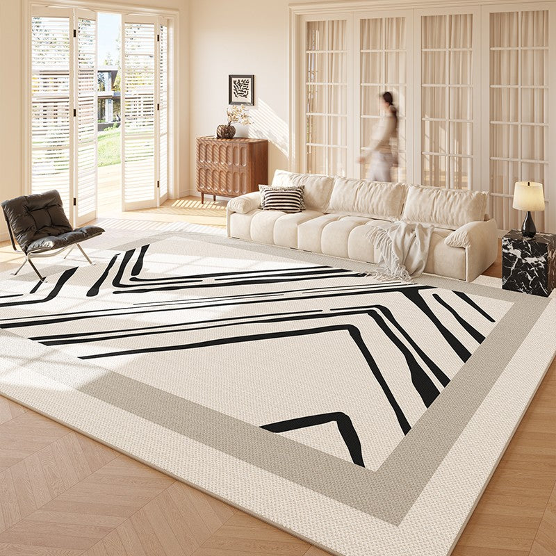 Large Modern Rugs in Living Room, Modern Rugs under Sofa, Modern Rugs for Office, Abstract Contemporary Rugs for Bedroom, Dining Room Floor Carpets-HomePaintingDecor