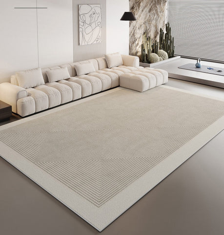 Large Contemporary Floor Carpets, Living Room Modern Area Rugs, Geometric Modern Rugs in Bedroom, Dining Room Modern Rugs-HomePaintingDecor
