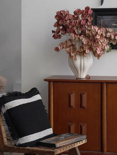 Large Porcelain Vases for Modern Home Decor, Unique Handmade Modern Flower Vase, Centerpiece Ceramic Bouquet Vases, Contemporary Vases on Dining Table-HomePaintingDecor