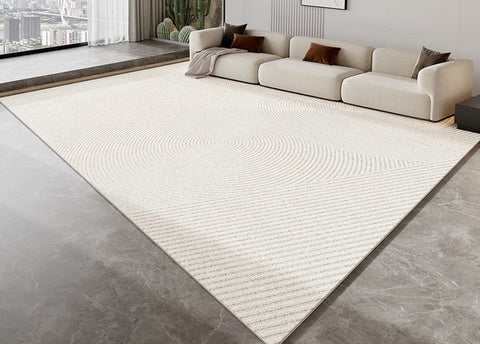 Modern Rug Ideas for Bedroom, Contemporary Area Rugs for Dining Room, Geometric Modern Rug Placement Ideas for Living Room-HomePaintingDecor