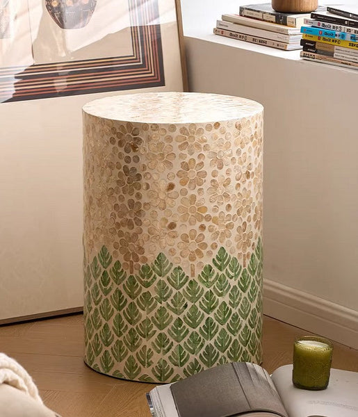 Creative Coffee Table, Contemporary Side Table, Small End Table, Portable Casual Side Table, Shell Small Sofa Side Table, Modern Side Table, Contemporary Bedside Table, Bedside Small Side Table-HomePaintingDecor