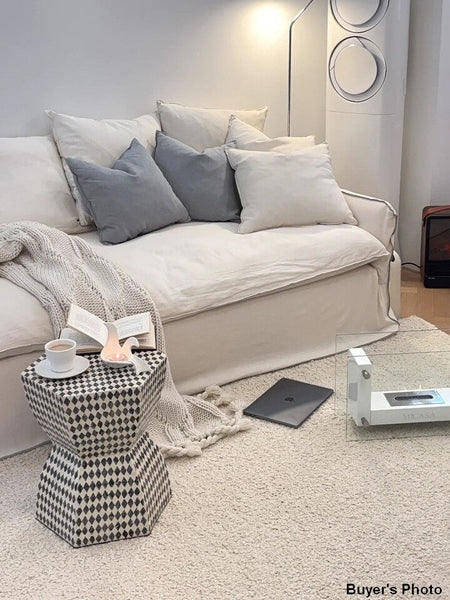 Contemporary Bedside Table, Small End Table, Modern Side Table, Bedside Small Side Table, Shell Small Sofa Side Table, Portable Casual Side Table, Creative Coffee Table, Contemporary Side Table-HomePaintingDecor