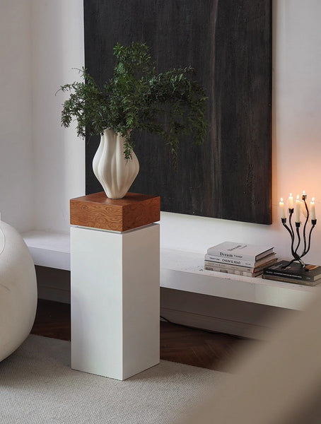 Large Porcelain Vases for Modern Home Decor, Unique Handmade Modern Flower Vase, Centerpiece Ceramic Bouquet Vases, Contemporary Vases on Dining Table-HomePaintingDecor