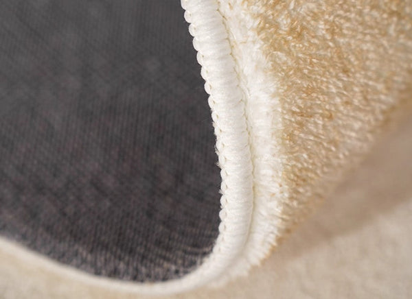 Modern Runner Rugs for Entryway, Circular Modern Rugs under Coffee Table, Bathroom Washable Modern Rugs, Round Contemporary Modern Rugs in Bedroom-HomePaintingDecor