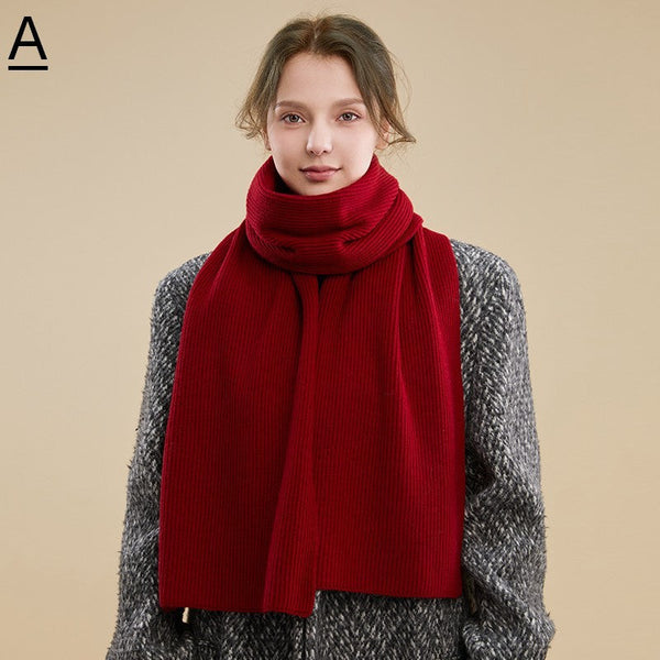 Beige Winter Scarf, Fashion Designer Scarf, Cold Weather Scarf, Cashmere Scarf for Women, Casual Scarf for Women, Modern Wool Scarf for Women-HomePaintingDecor