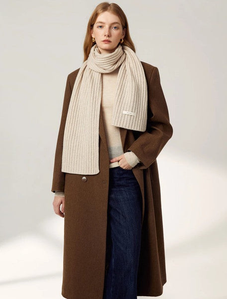 Modern Wool Scarf for Women, Casual Scarf for Women, Winter Wool Scarf, Unique Christmas Gift for Girl, Cold Weather Scarves, Soft Wool Scarf for Women