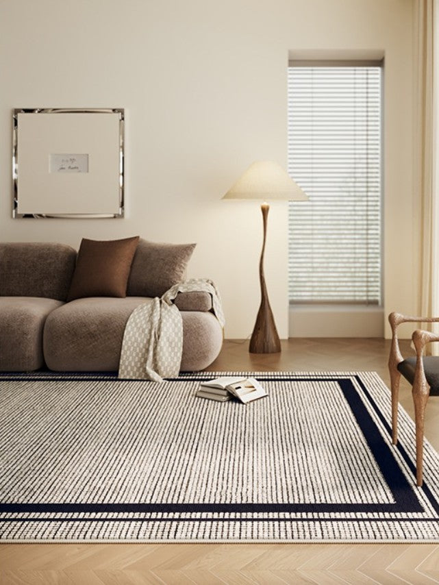 Geometric Modern Rugs for Sale, Contemporary Modern Rugs for Bedroom, Modern Rug Placement Ideas for Living Room, Abstract Rugs for Dining Room-HomePaintingDecor