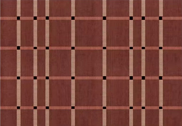 Contemporary Modern Carpets Next to Bed, Abstract Red Rugs for Living Room, Mid Century Area Rugs, Red Modern Rugs under Dining Room Table-HomePaintingDecor