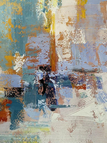 Acrylic Abstract Painting Behind Sofa, Acrylic Painting for Sale, Large Painting on Canvas, Living Room Wall Art Paintings, Buy Paintings Online-HomePaintingDecor
