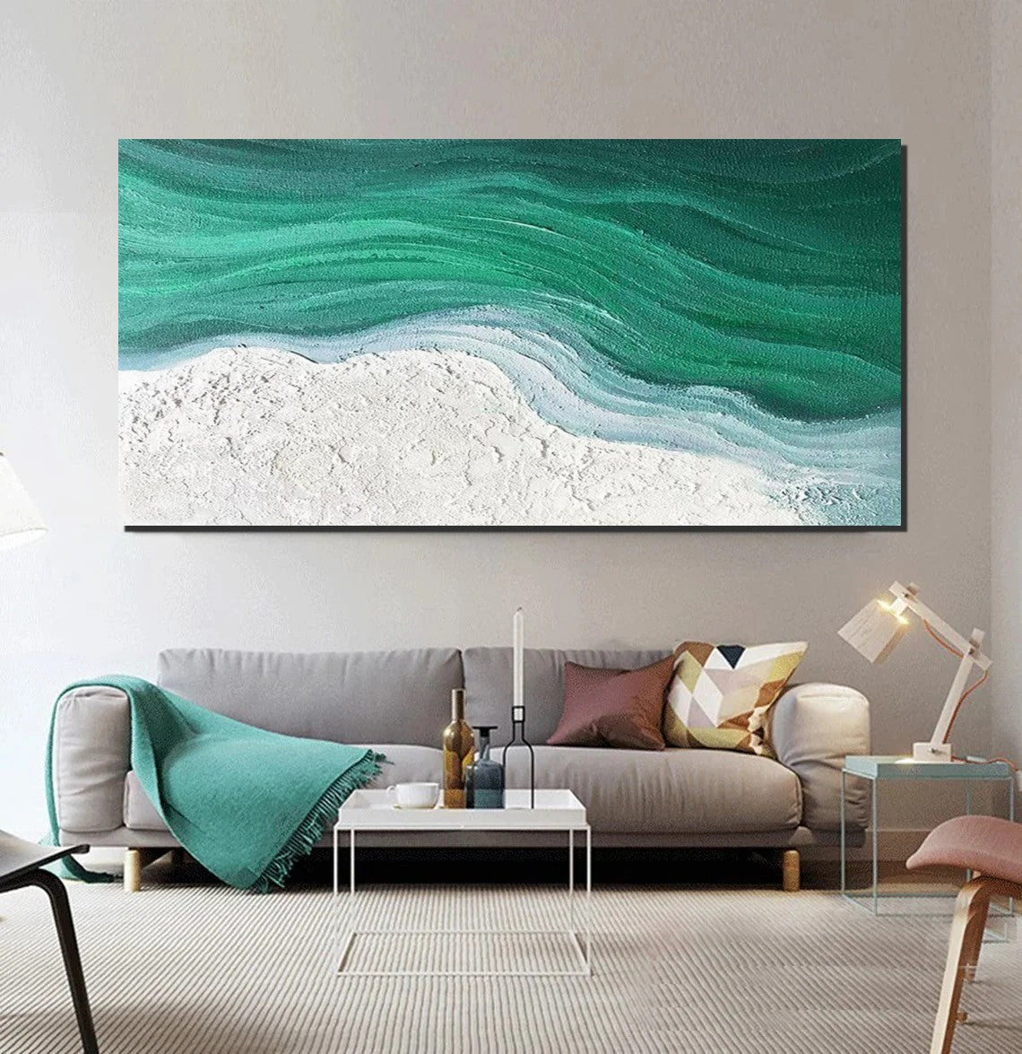 Modern Canvas Paintings for Bedroom, Extra Large Paintings for Living Room, Abstract Wall Art Paintings, Simple Modern Art, Abstract Landscape Paintings-HomePaintingDecor