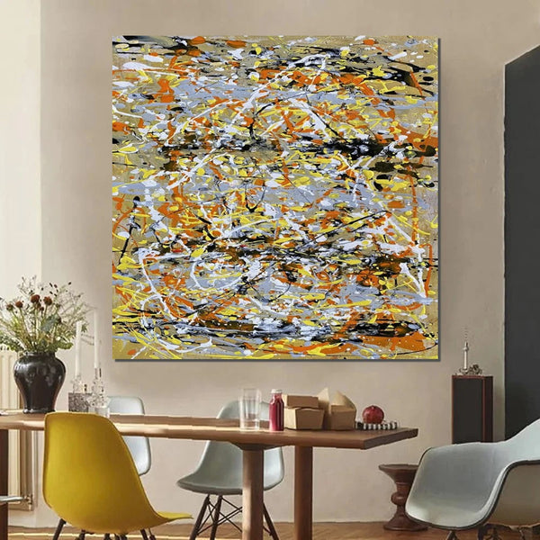 Contemporary Wall Art Paintings, Acrylic Paintings for Living Room, Bedroom Wall Art Paintings, Large Simple Modern Art, Abstract Acrylic Painting-HomePaintingDecor