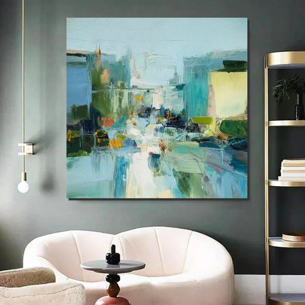 Abstract Wall Art on Canvas, Modern Paintings for Bedroom, Hand Painted Canvas Art, Contemporary Art on Canvas, Original Acrylic Paintings-HomePaintingDecor